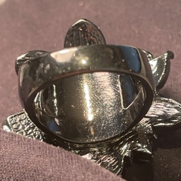 Erickson Beamon Rocks Crystal Arcade Brights Flower Ring size 6 #205211472479 - Picture 2 of 6